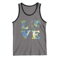 Earth Day Tank Top Heart Environmental Nature Recycling Lovers