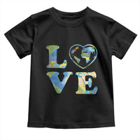Earth Day Toddler T Shirt Heart Environmental Nature Recycling Lovers
