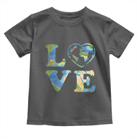 Earth Day Toddler T Shirt Heart Environmental Nature Recycling Lovers