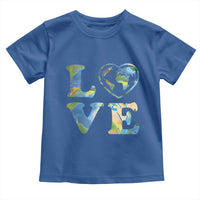 Earth Day Toddler T Shirt Heart Environmental Nature Recycling Lovers
