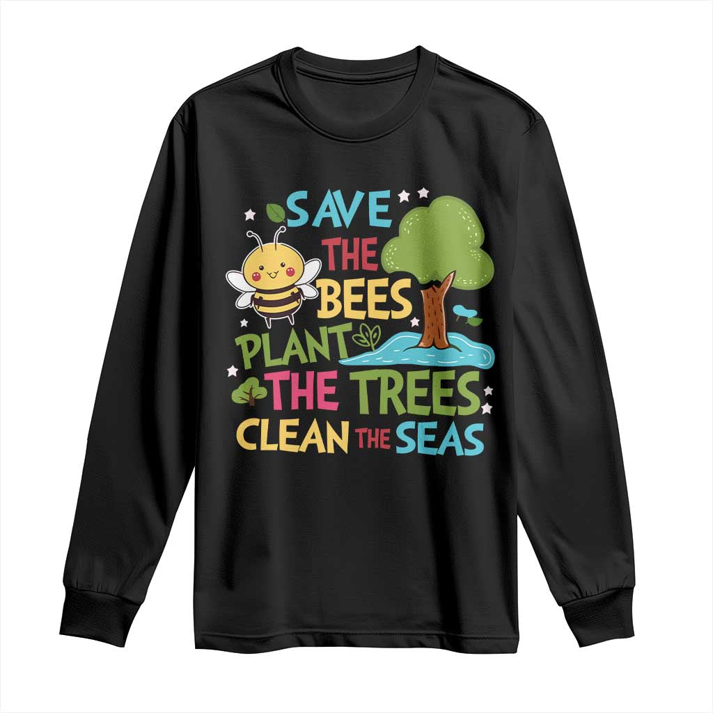 Earth Day Long Sleeve Shirt Funny Awesome Environmental Nature Recycling