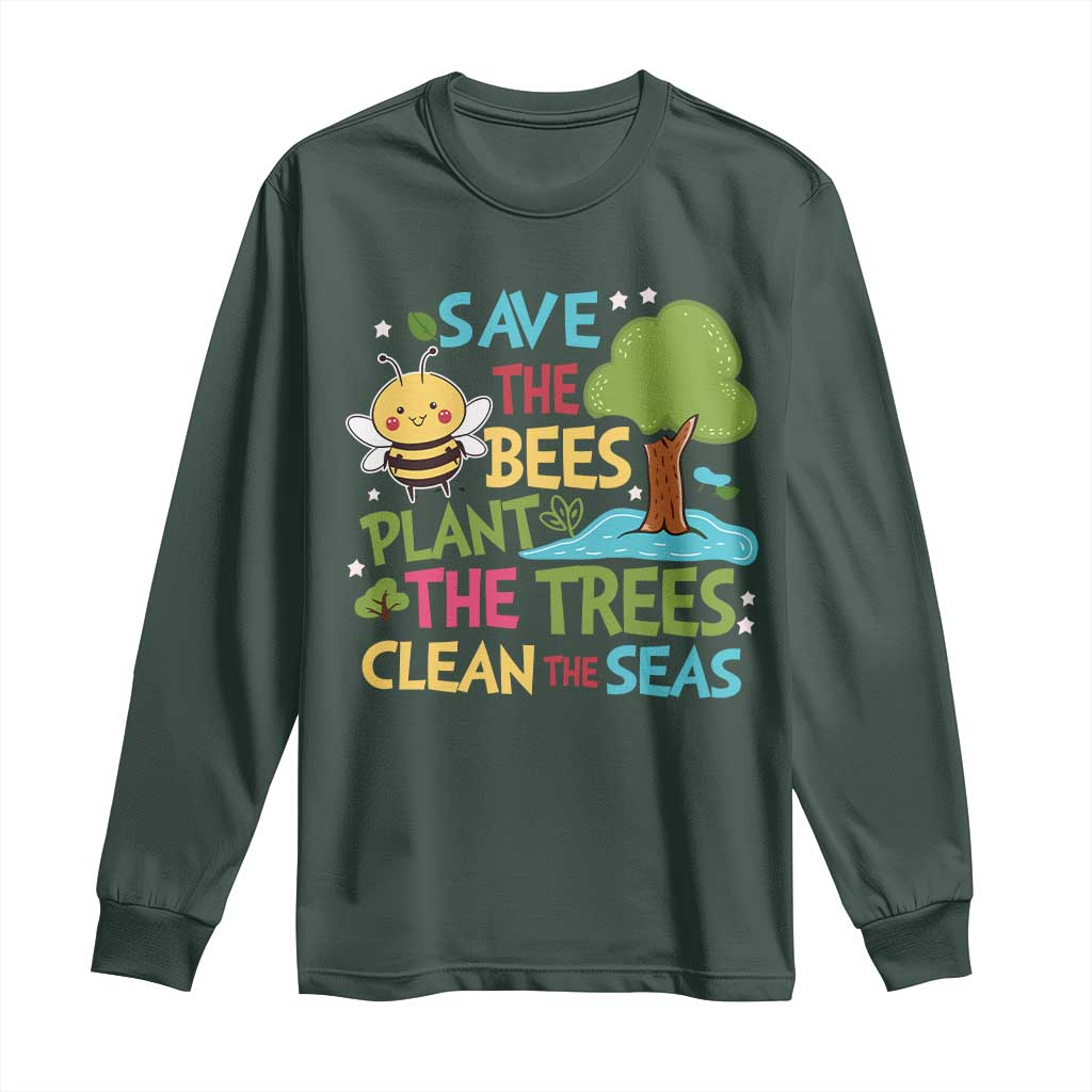 Earth Day Long Sleeve Shirt Funny Awesome Environmental Nature Recycling