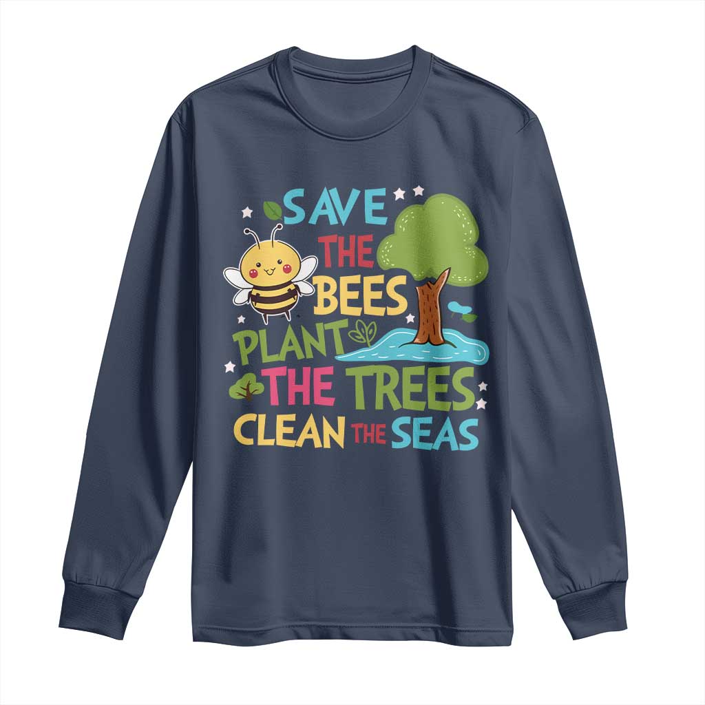 Earth Day Long Sleeve Shirt Funny Awesome Environmental Nature Recycling