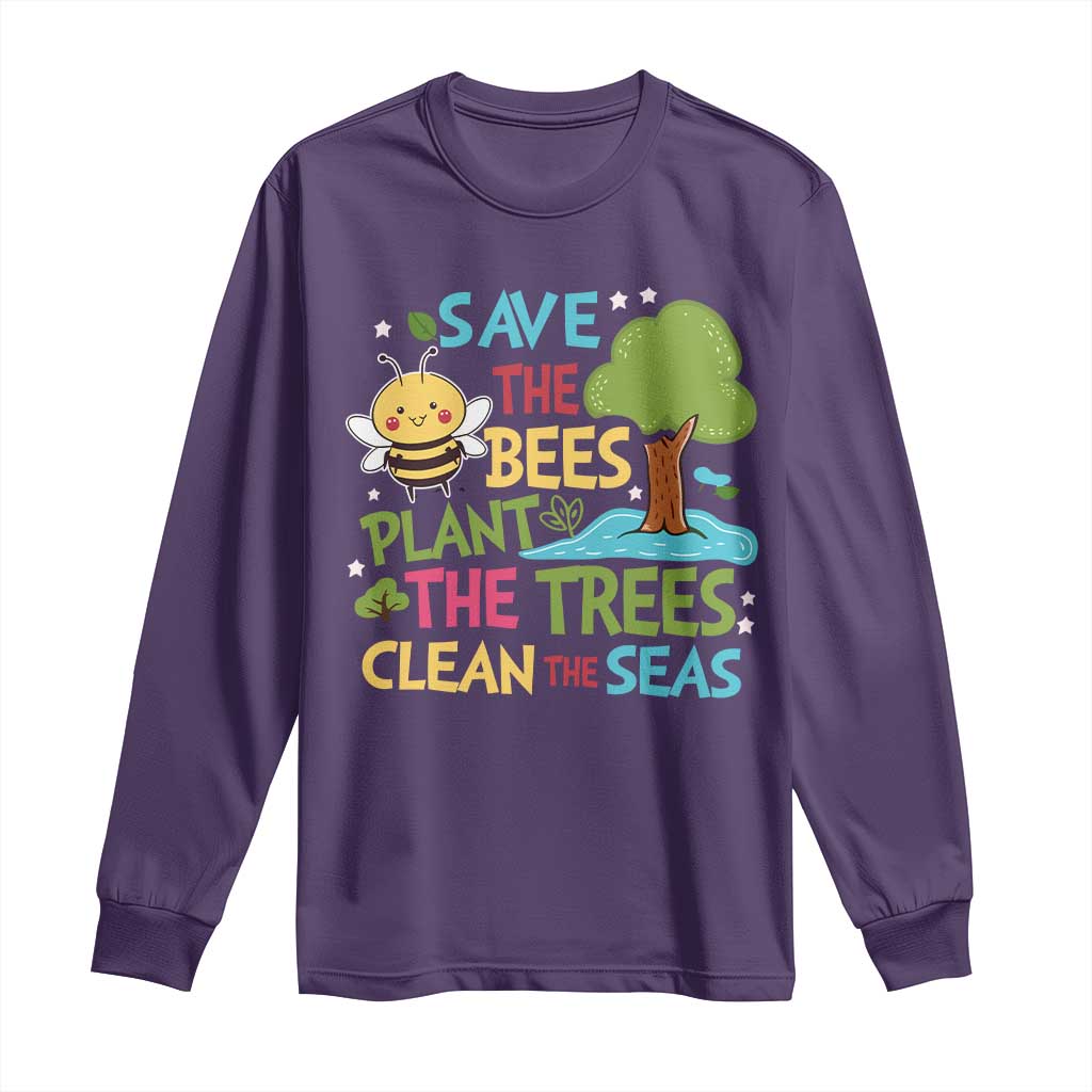 Earth Day Long Sleeve Shirt Funny Awesome Environmental Nature Recycling
