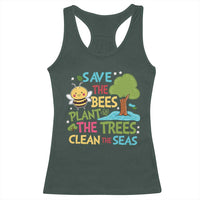 Earth Day Racerback Tank Top Funny Awesome Environmental Nature Recycling