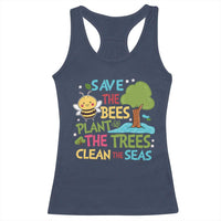Earth Day Racerback Tank Top Funny Awesome Environmental Nature Recycling
