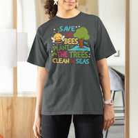 Earth Day T Shirt For Women Funny Awesome Environmental Nature Recycling