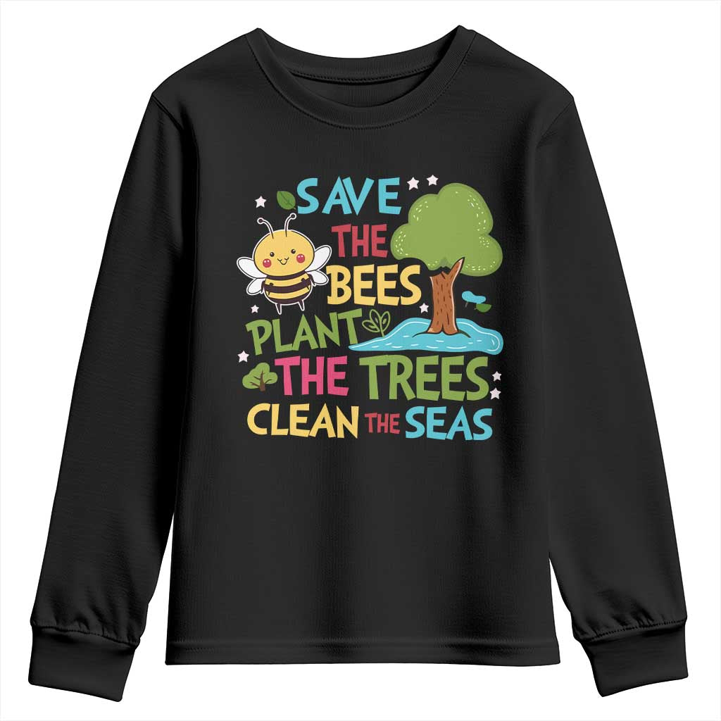 Earth Day Youth Sweatshirt Funny Awesome Environmental Nature Recycling