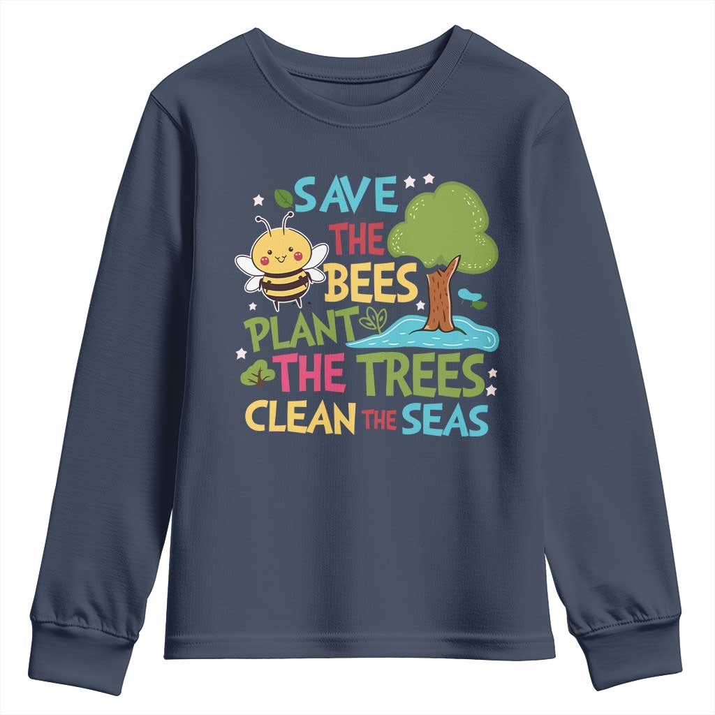 Earth Day Youth Sweatshirt Funny Awesome Environmental Nature Recycling
