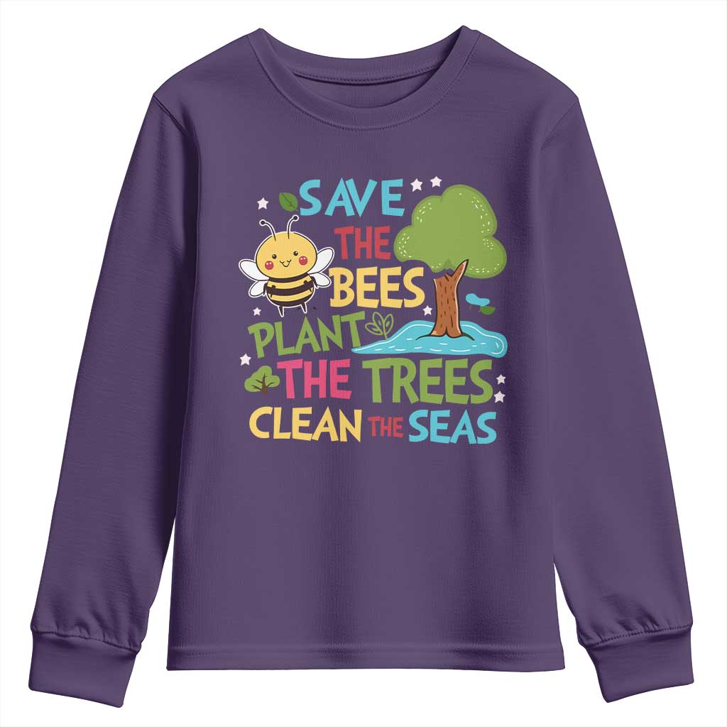 Earth Day Youth Sweatshirt Funny Awesome Environmental Nature Recycling