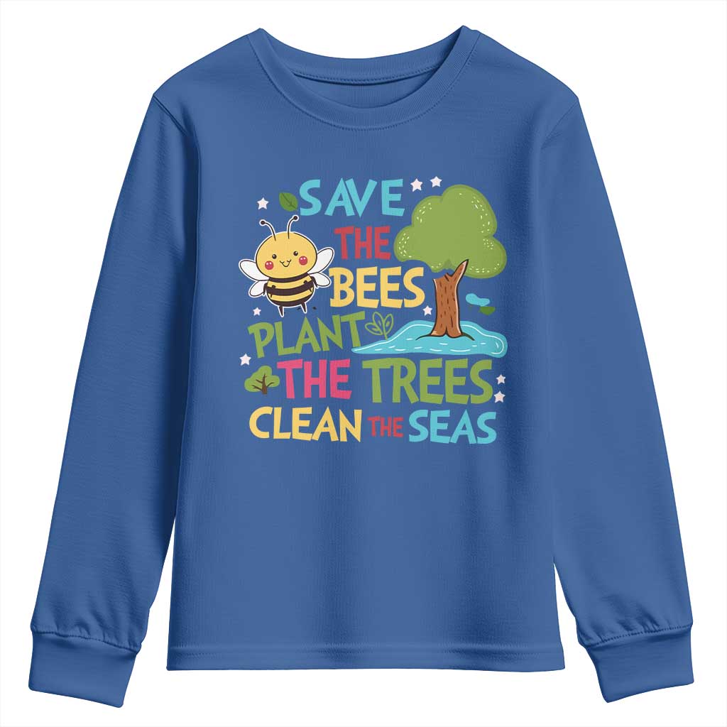 Earth Day Youth Sweatshirt Funny Awesome Environmental Nature Recycling