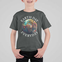 Earth Day Everyday T Shirt For Kid With Floral Nature Lover Climate Change