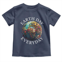 Earth Day Everyday Toddler T Shirt With Floral Nature Lover Climate Change