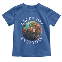 Earth Day Everyday Toddler T Shirt With Floral Nature Lover Climate Change