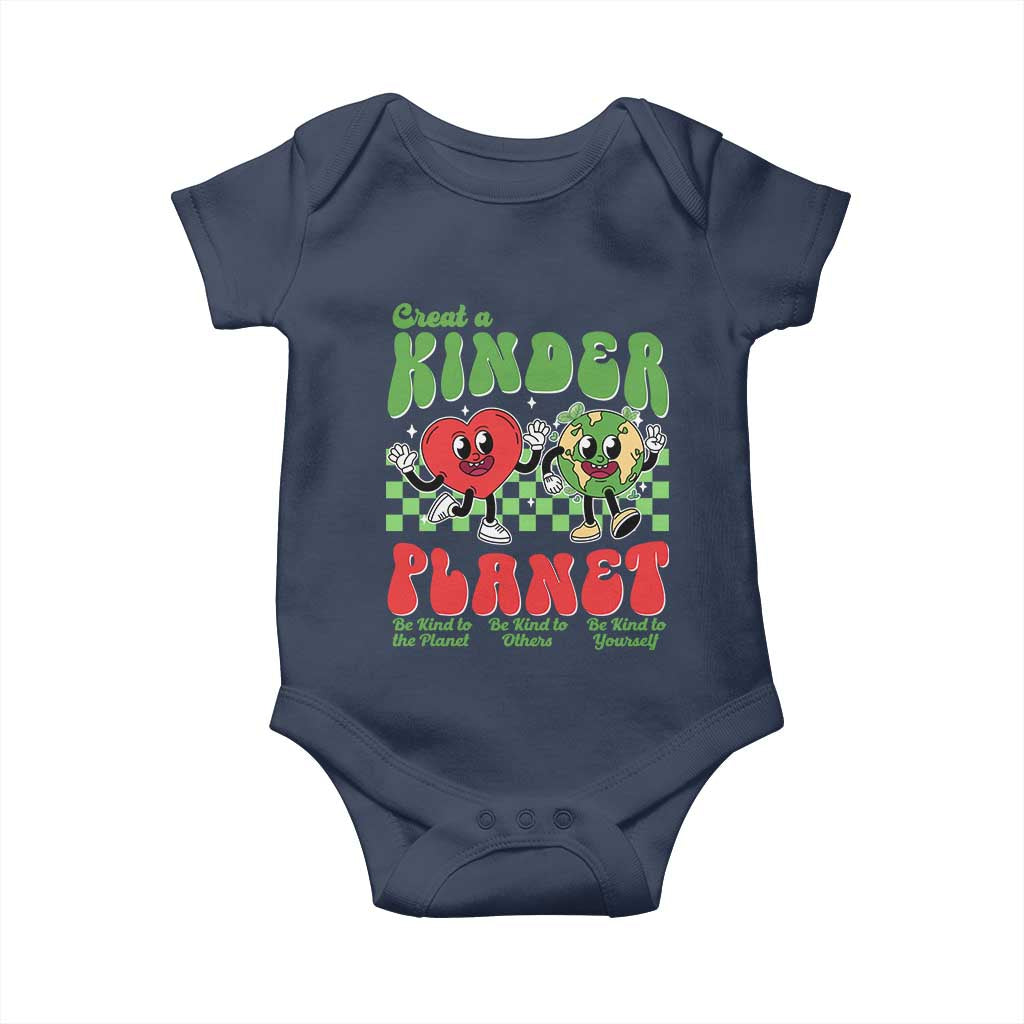 Earth Day Baby Onesie Create A Kinder Planet Be Kind Earth