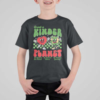 Earth Day T Shirt For Kid Create A Kinder Planet Be Kind Earth
