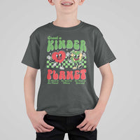 Earth Day T Shirt For Kid Create A Kinder Planet Be Kind Earth