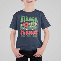 Earth Day T Shirt For Kid Create A Kinder Planet Be Kind Earth