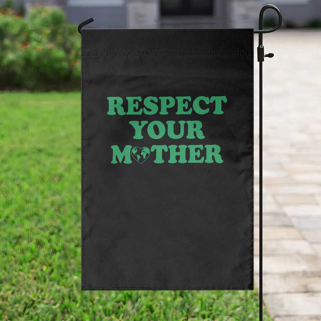 Earth Day Garden Flag Respect Your Mother Environmental Recycling