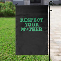 Earth Day Garden Flag Respect Your Mother Environmental Recycling