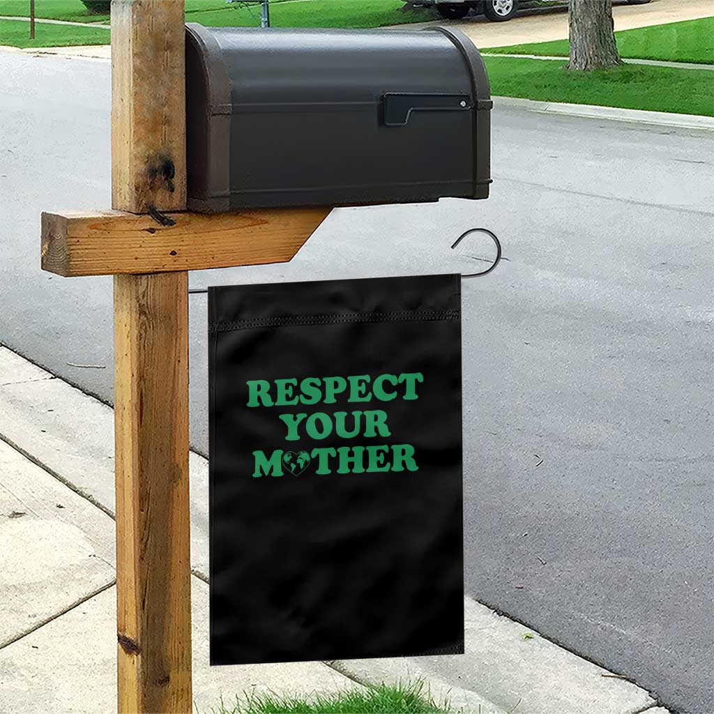 Earth Day Garden Flag Respect Your Mother Environmental Recycling