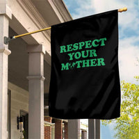 Earth Day Garden Flag Respect Your Mother Environmental Recycling