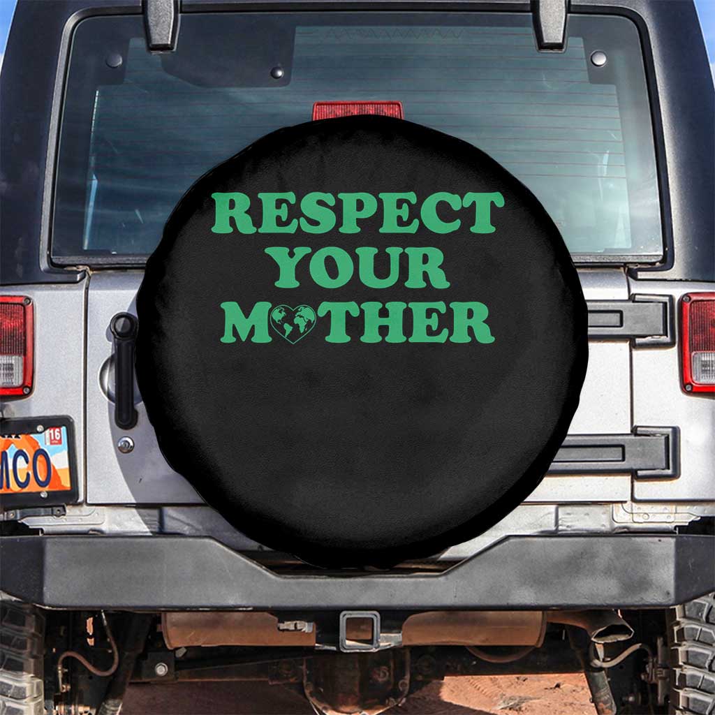 Earth Day Spare Tire Cover Respect Your Mother Environmental Recycling