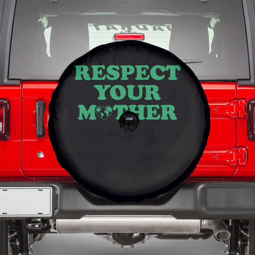 Earth Day Spare Tire Cover Respect Your Mother Environmental Recycling