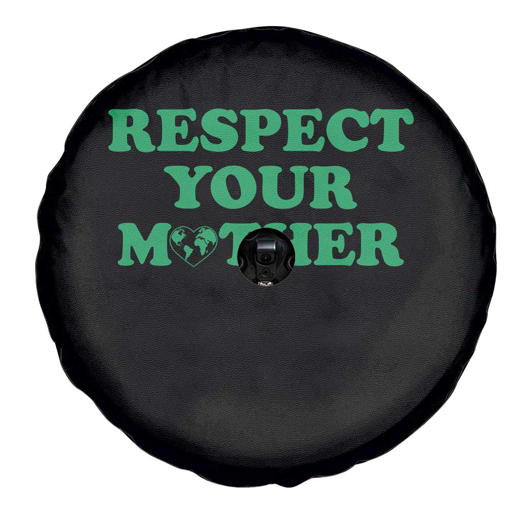 Earth Day Spare Tire Cover Respect Your Mother Environmental Recycling
