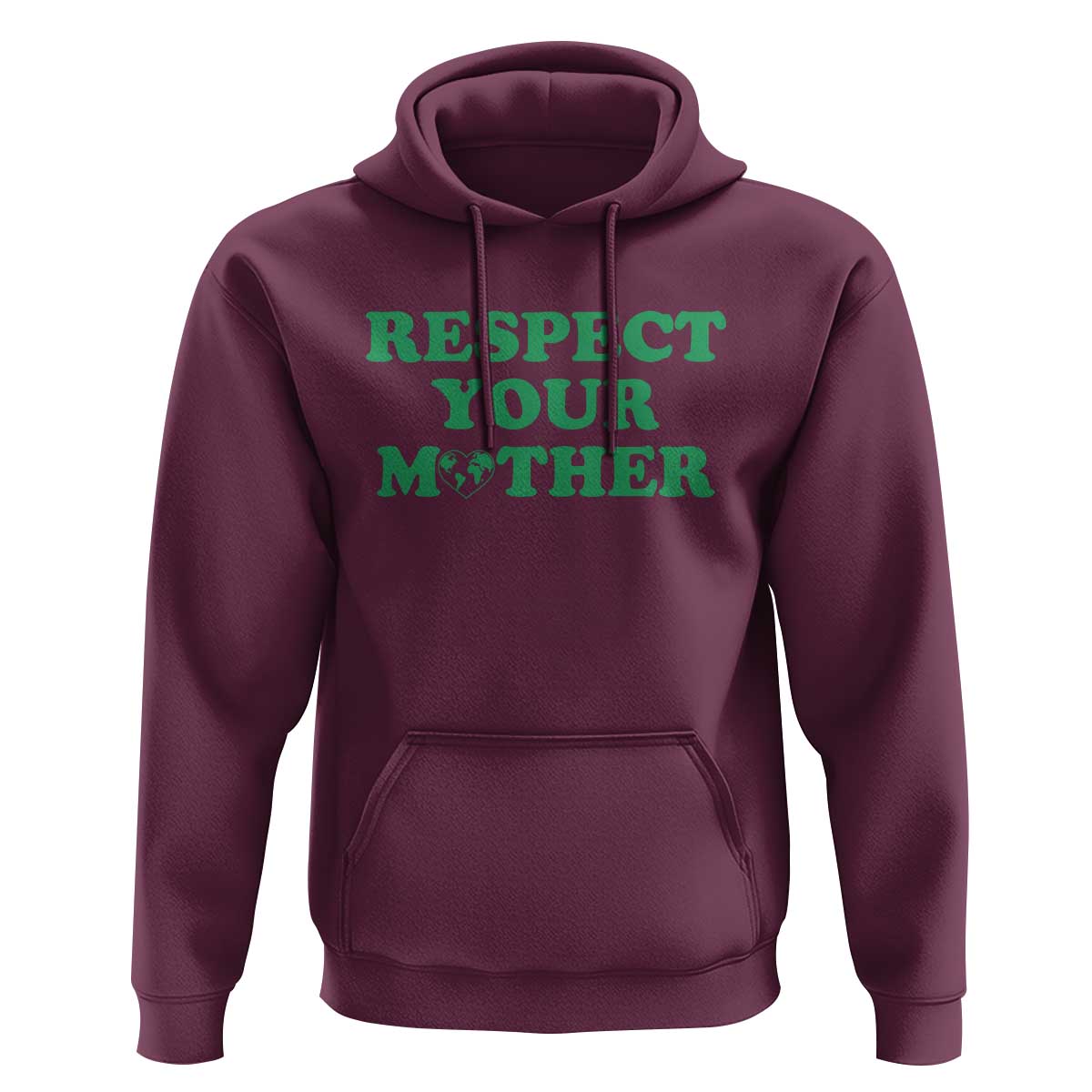 Earth Day Hoodie Respect Your Mother Environmental Recycling