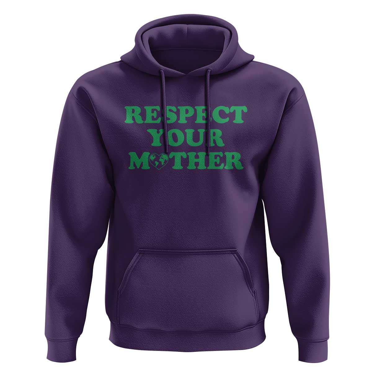 Earth Day Hoodie Respect Your Mother Environmental Recycling