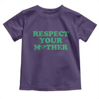 Earth Day Toddler T Shirt Respect Your Mother Environmental Recycling
