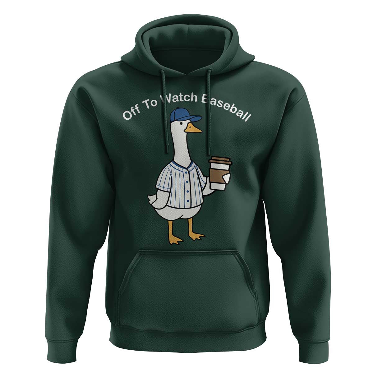 Funny Baseball Mom Goose Hoodie Funny Sports Game Day