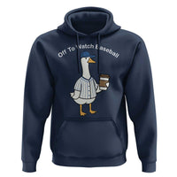 Funny Baseball Mom Goose Hoodie Funny Sports Game Day