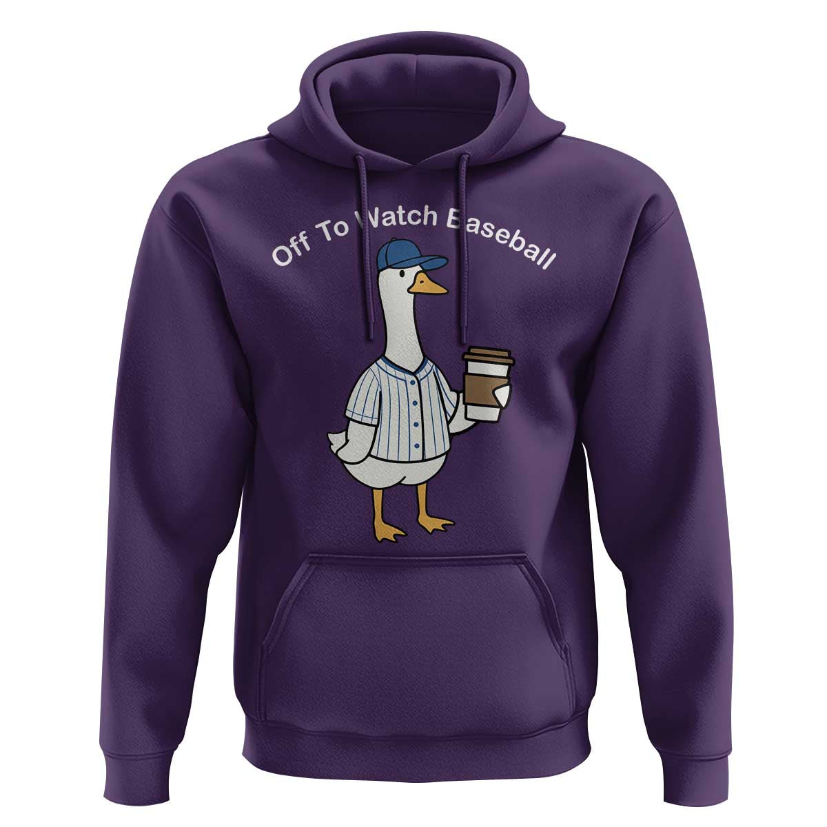 Funny Baseball Mom Goose Hoodie Funny Sports Game Day