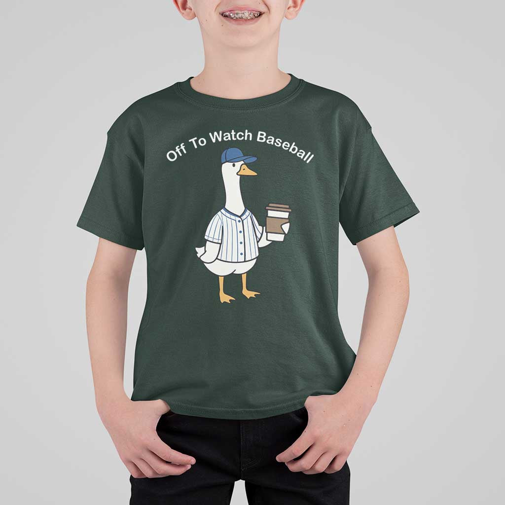 Funny Baseball Mom Goose T Shirt For Kid Funny Sports Game Day