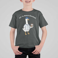 Funny Baseball Mom Goose T Shirt For Kid Funny Sports Game Day