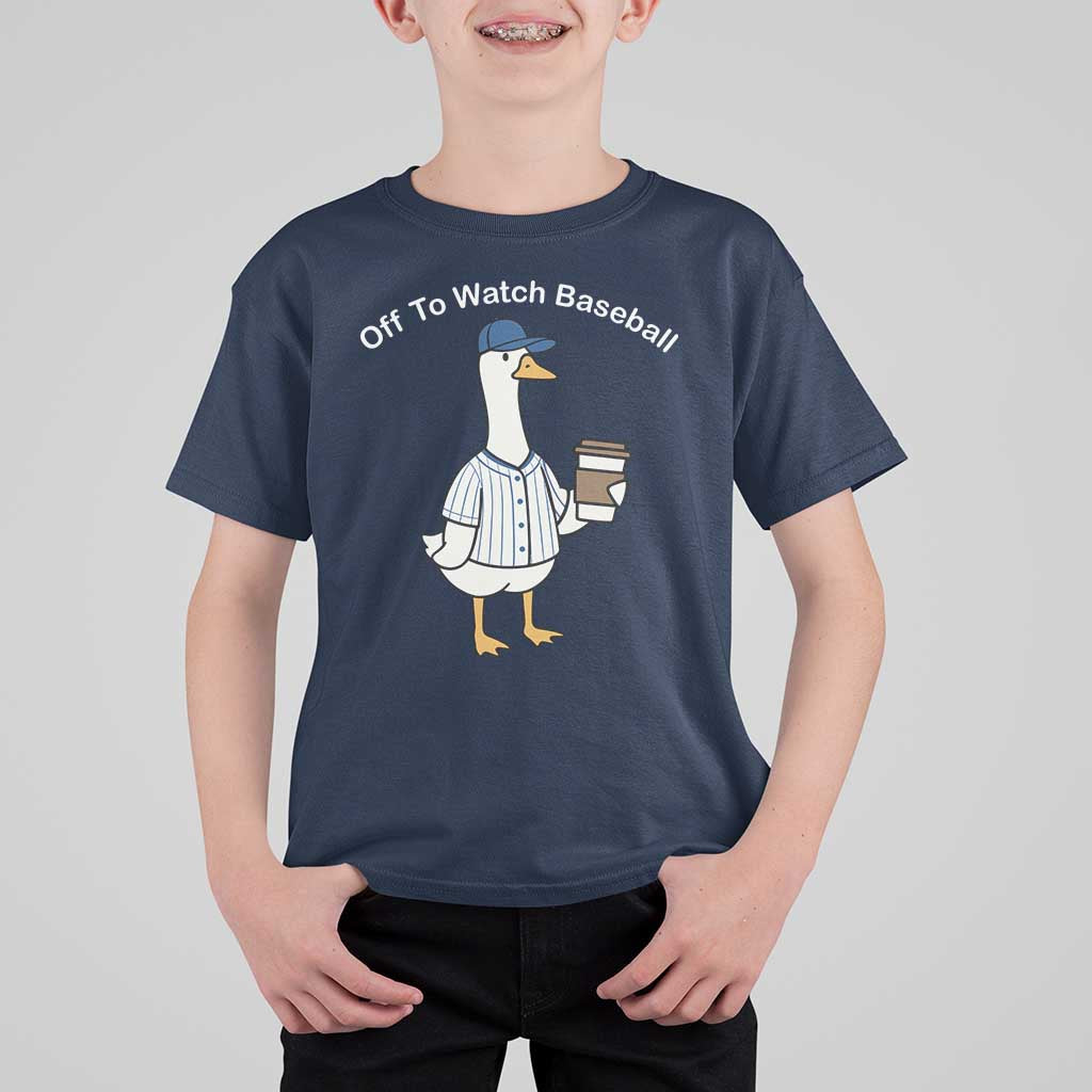 Funny Baseball Mom Goose T Shirt For Kid Funny Sports Game Day