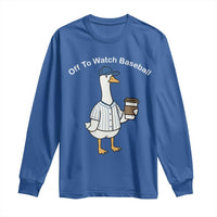Funny Baseball Mom Goose Long Sleeve Shirt Funny Sports Game Day