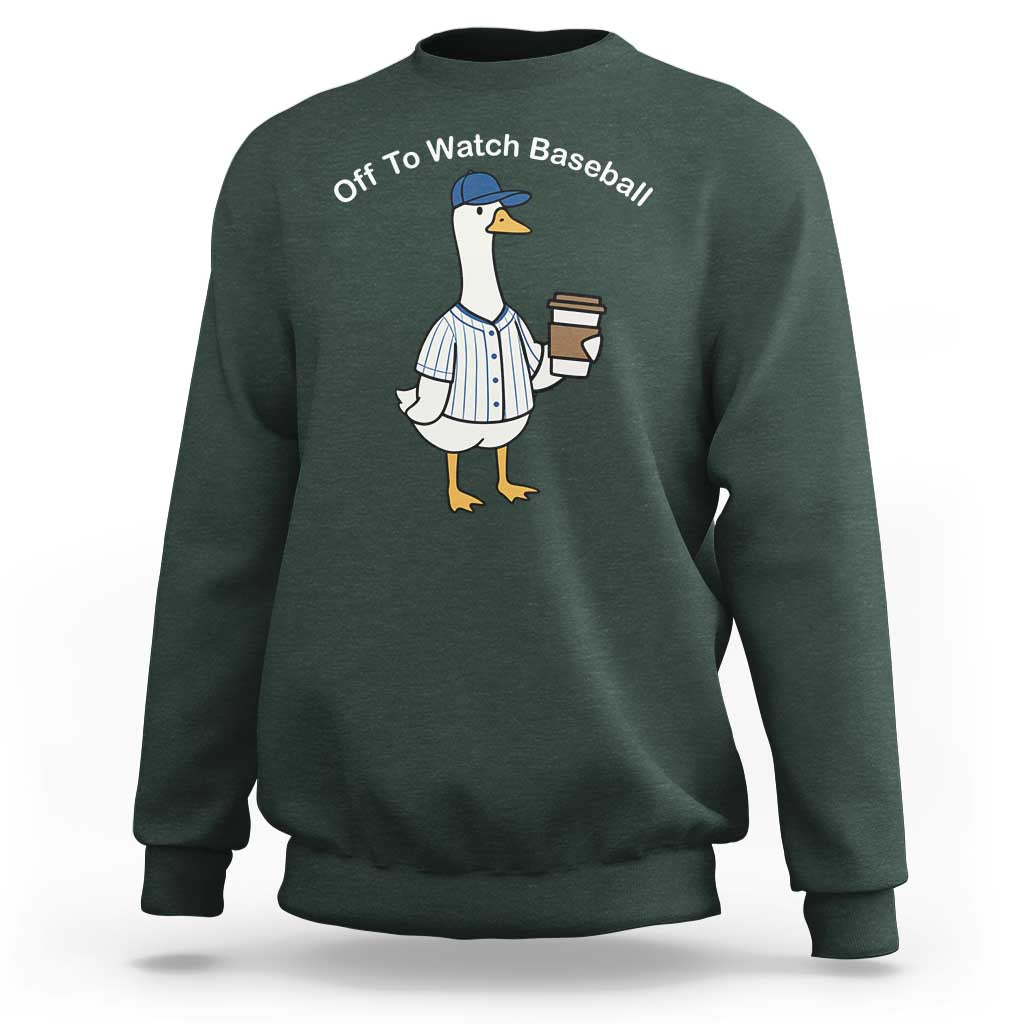 Funny Baseball Mom Goose Sweatshirt Funny Sports Game Day