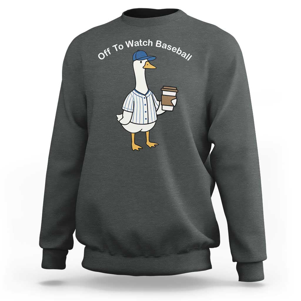 Funny Baseball Mom Goose Sweatshirt Funny Sports Game Day