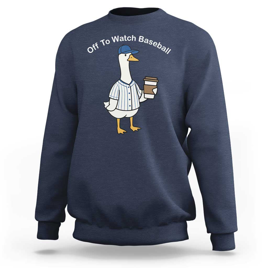 Funny Baseball Mom Goose Sweatshirt Funny Sports Game Day