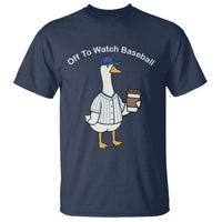 Funny Baseball Mom Goose T Shirt Funny Sports Game Day