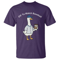 Funny Baseball Mom Goose T Shirt Funny Sports Game Day