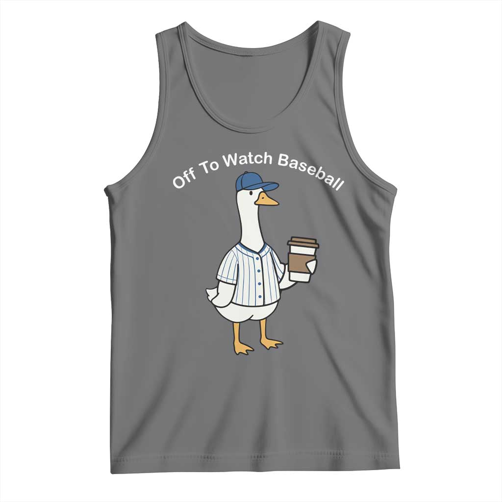 Funny Baseball Mom Goose Tank Top Funny Sports Game Day