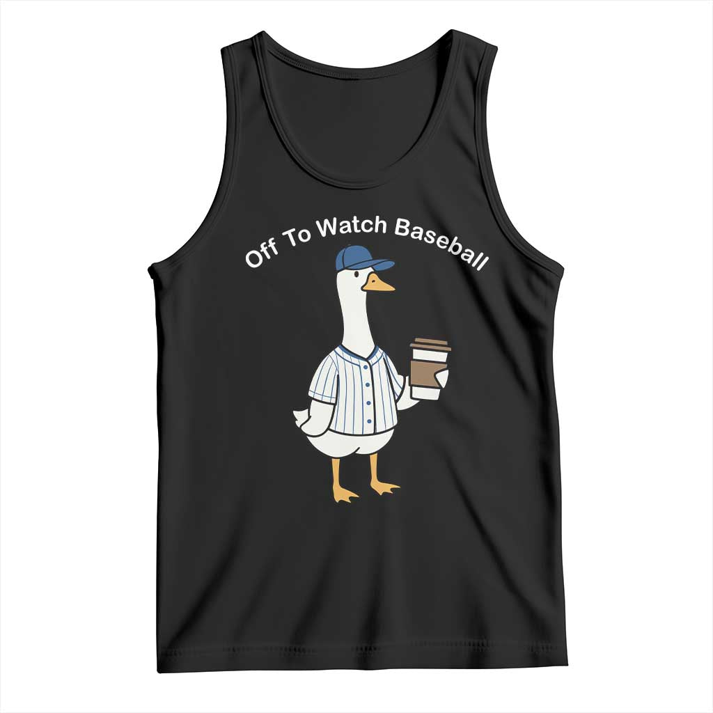 Funny Baseball Mom Goose Tank Top Funny Sports Game Day