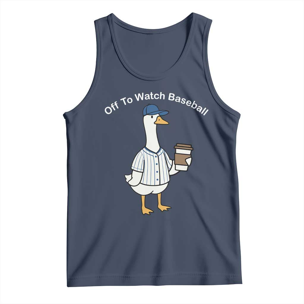 Funny Baseball Mom Goose Tank Top Funny Sports Game Day