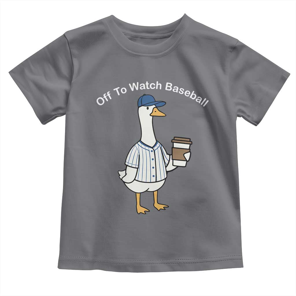Funny Baseball Mom Goose Toddler T Shirt Funny Sports Game Day