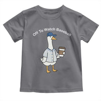 Funny Baseball Mom Goose Toddler T Shirt Funny Sports Game Day