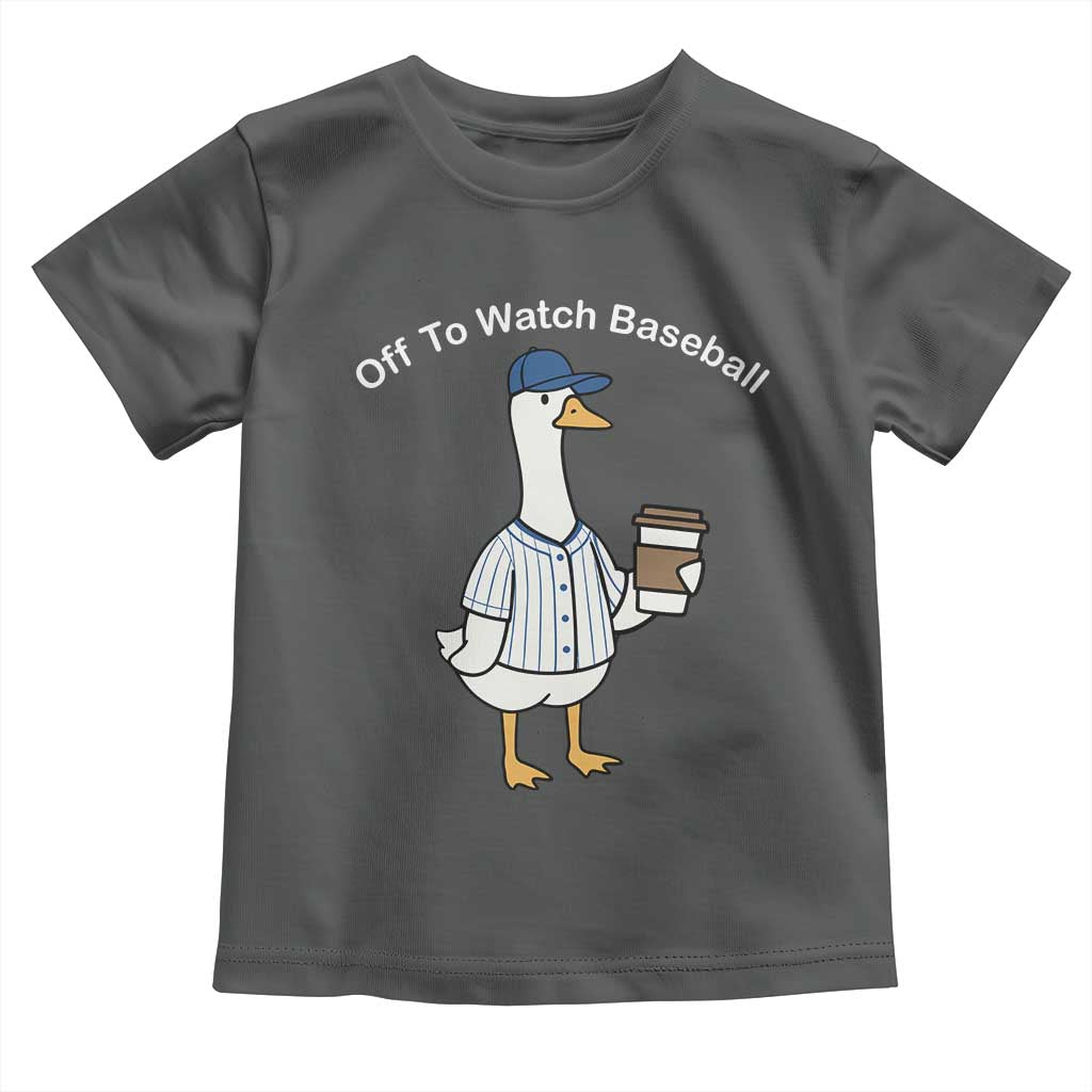 Funny Baseball Mom Goose Toddler T Shirt Funny Sports Game Day